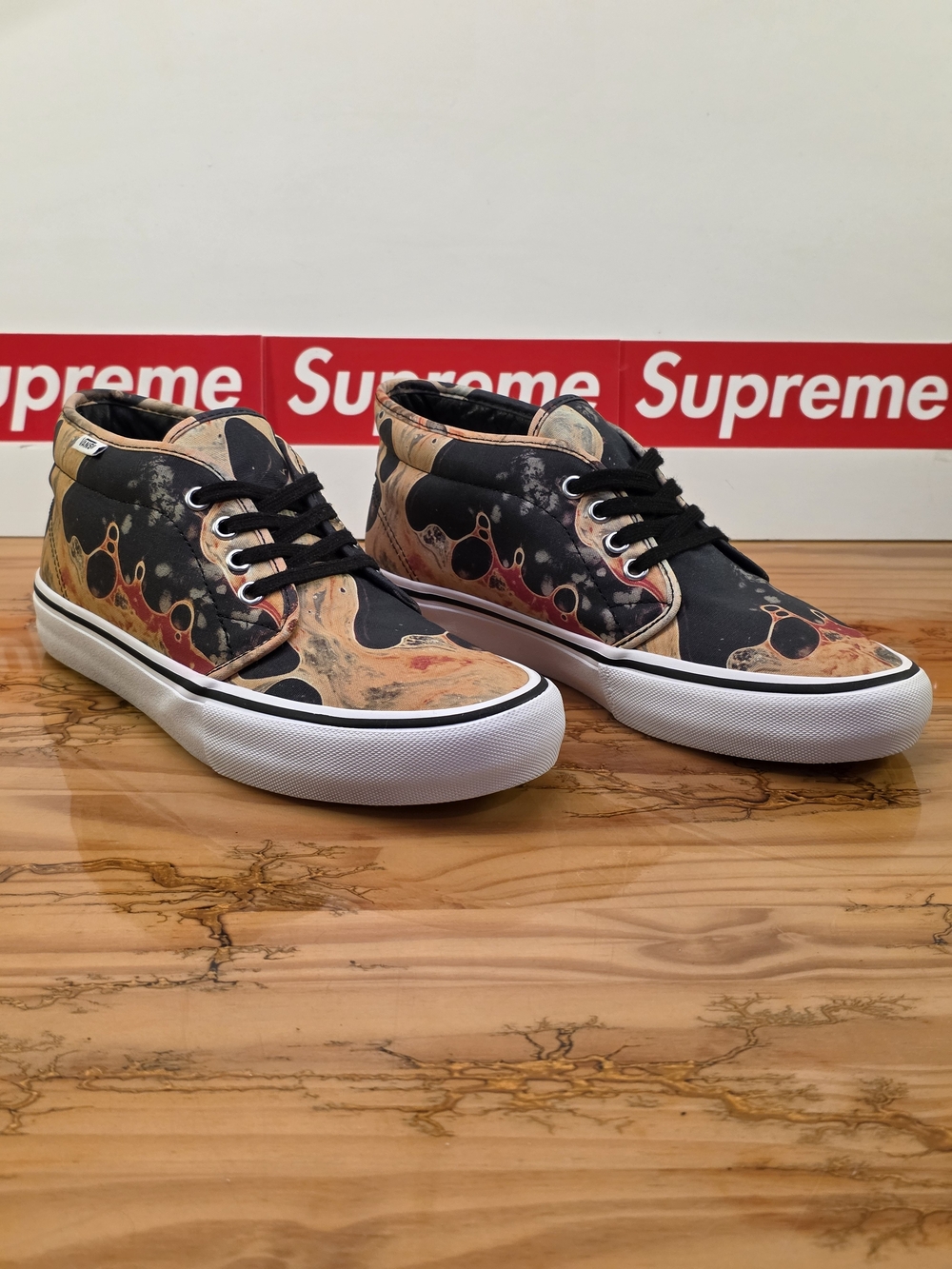 Supreme x Vans Andres Serrano Chukka Pro Blood & Semen Men's 9 Women's 10.5